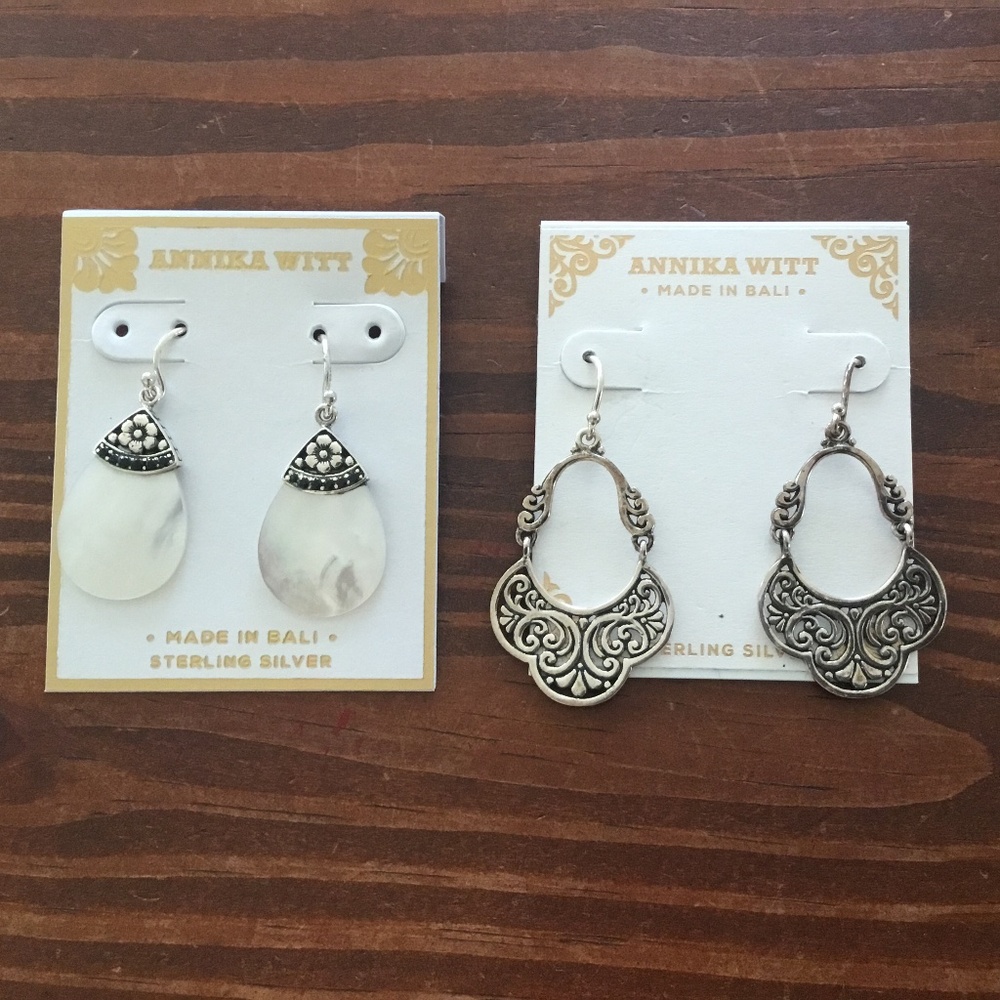 Annika Witt Sterling Earrings